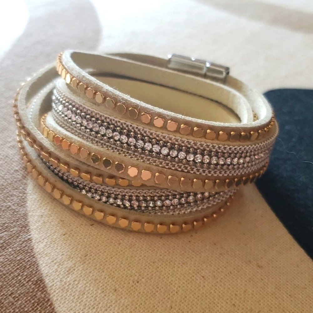Wrap Bracelet and Choker in One.